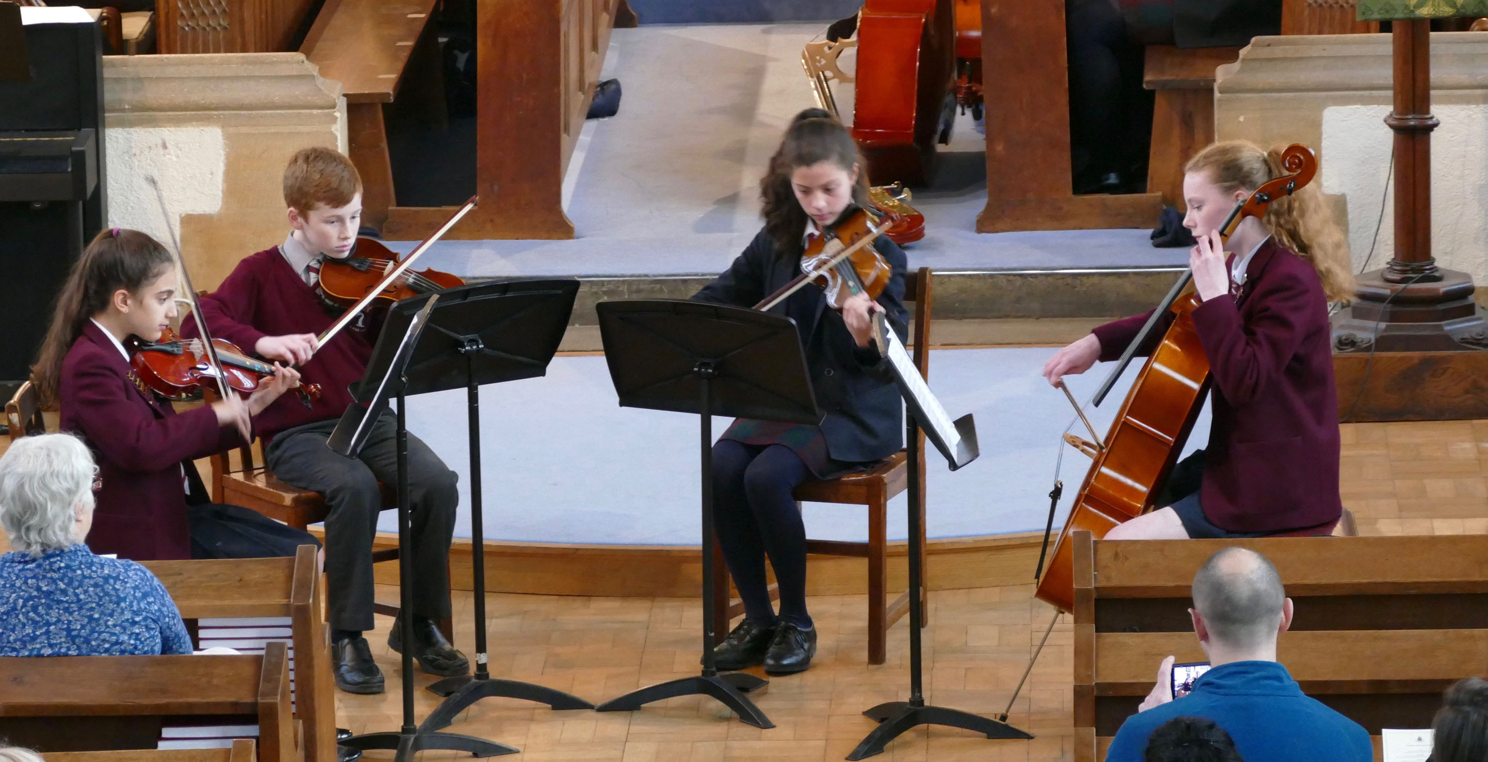 Chamber Music Concert with Bromsgrove and Winterfold pupils, 24th February 2017